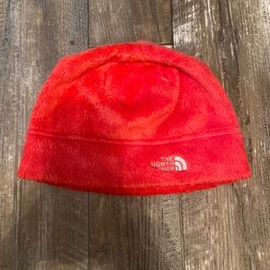 North face coral hat